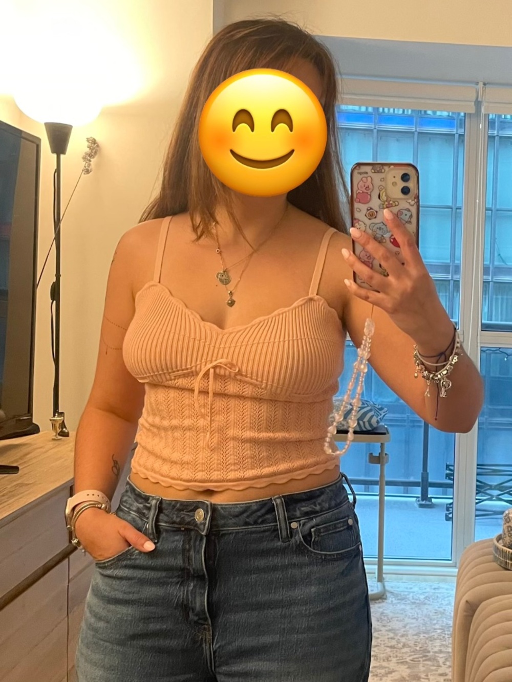 Aritzia knit tank top